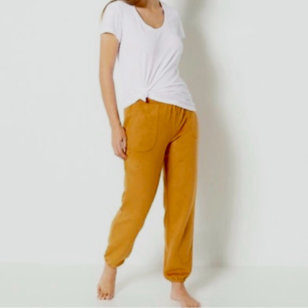 NWT QVC AnyBody Regular Cozy Fur Fleece Pants / 1X